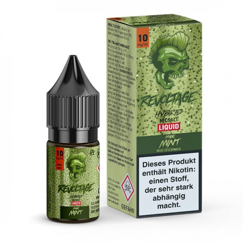Revoltage Liquid 10ml Magic Mint 10mg
