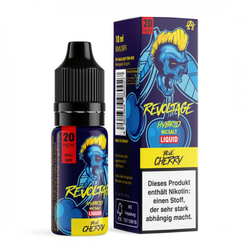 Revoltage Liquid 10ml Blue Cherry 20mg