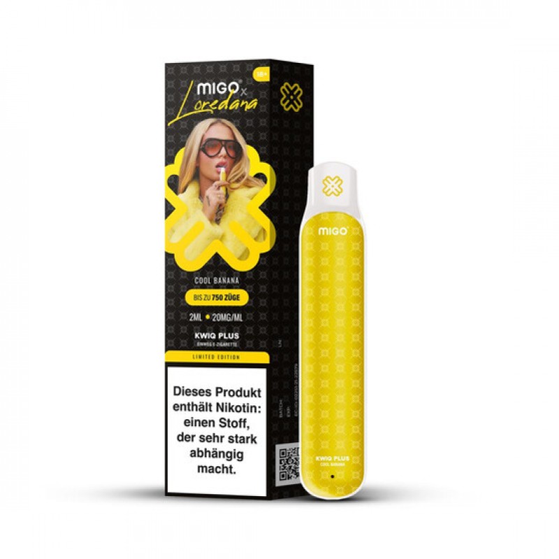 Migo x Loredana Vape - Cool Banana 20mg