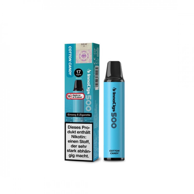Innocigs 500 - Cotton Candy 17mg
