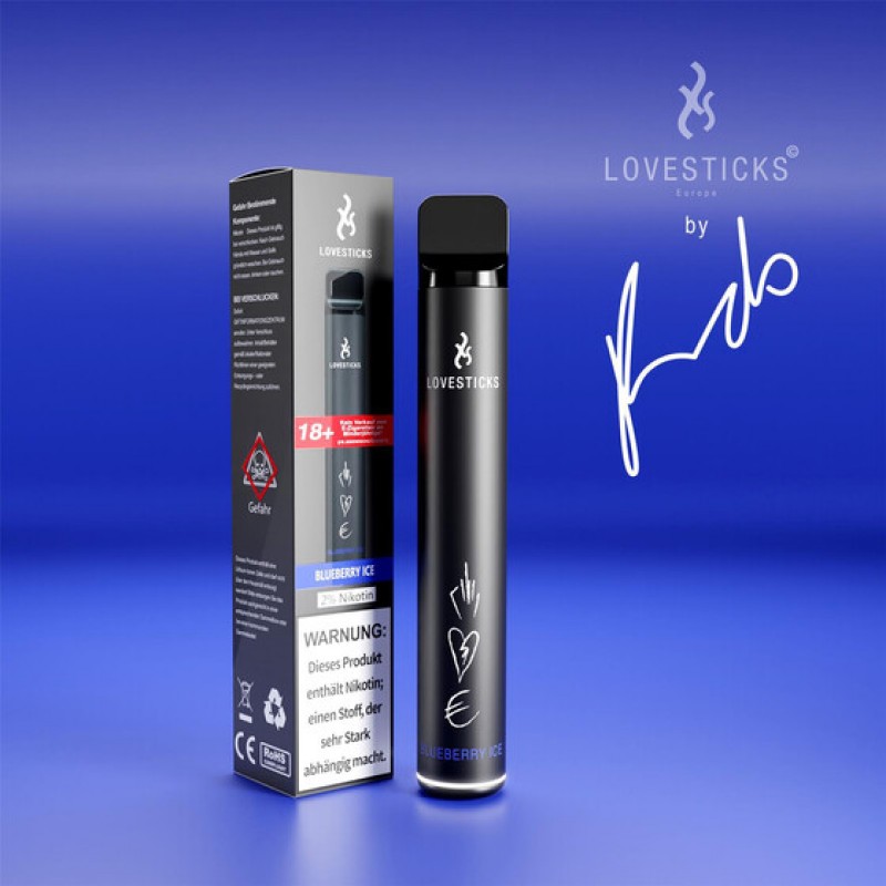 Lovesticks By Kurdo - Blueberry Ice 800 Z�ge