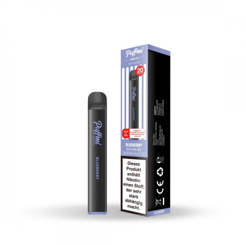 Puffmi TX600 Pro - Blueberry 20mg