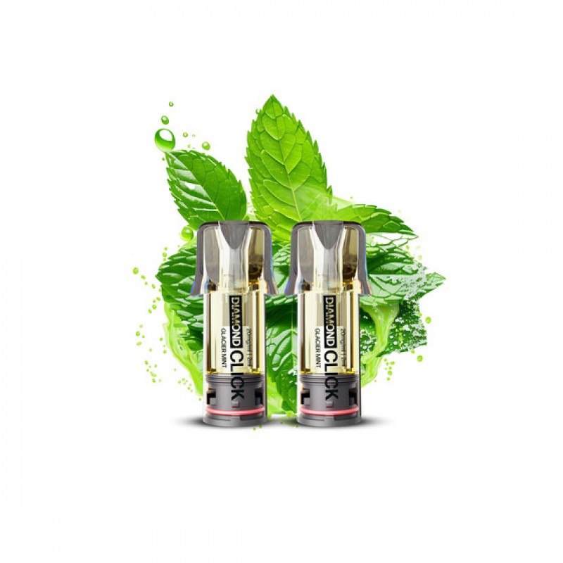 Vapes Bars Diamond Click Pod - Glacier Mint (2 St...