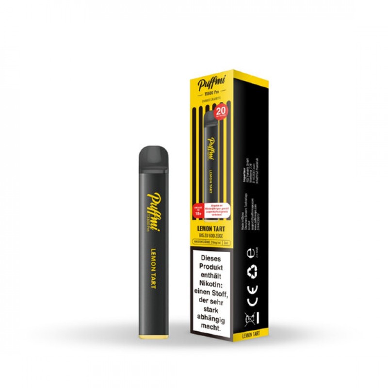 Puffmi TX600 Pro - Lemon Tart 20mg
