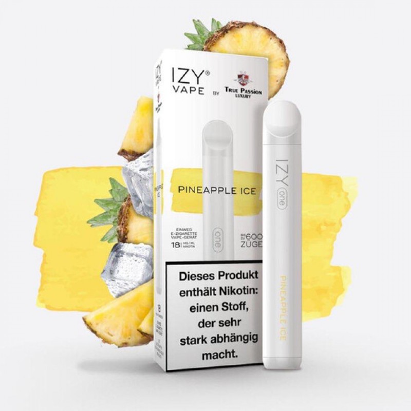 IZY One Einweg E-Shisha 18mg/ml Pineapple Ice