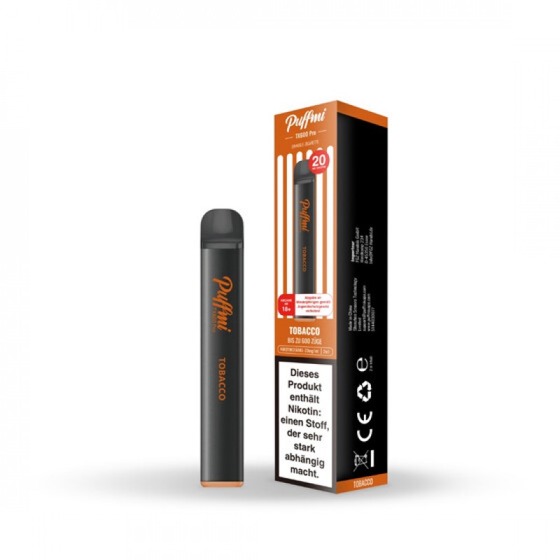 Puffmi TX600 Pro - Tobacco 20mg