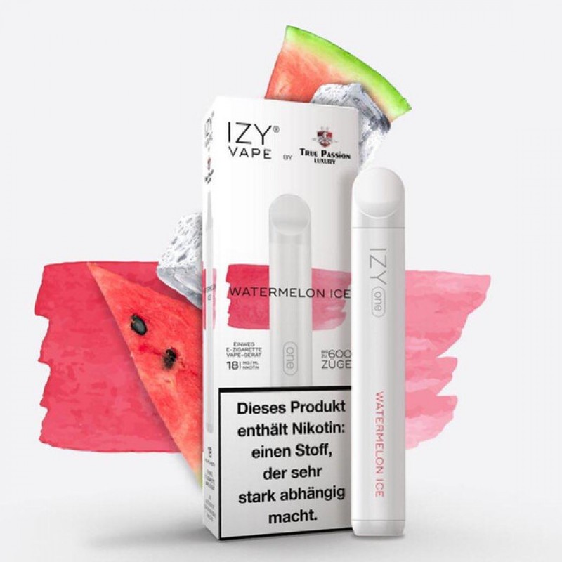IZY One Einweg E-Shisha 18mg/ml Watermelon Ice