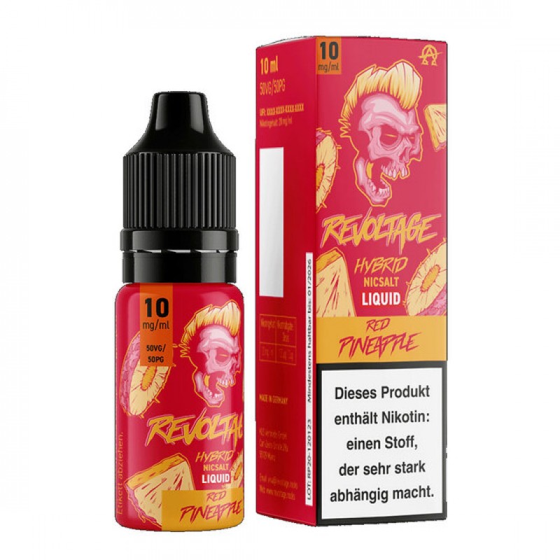 Revoltage Liquid 10ml Red Pineapple 10mg