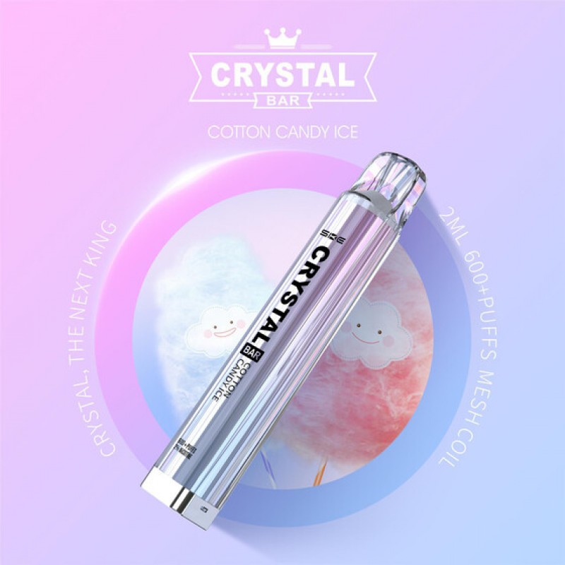 SKE Crystal Bar 600 - 2% NIK Cotton Candy Ice