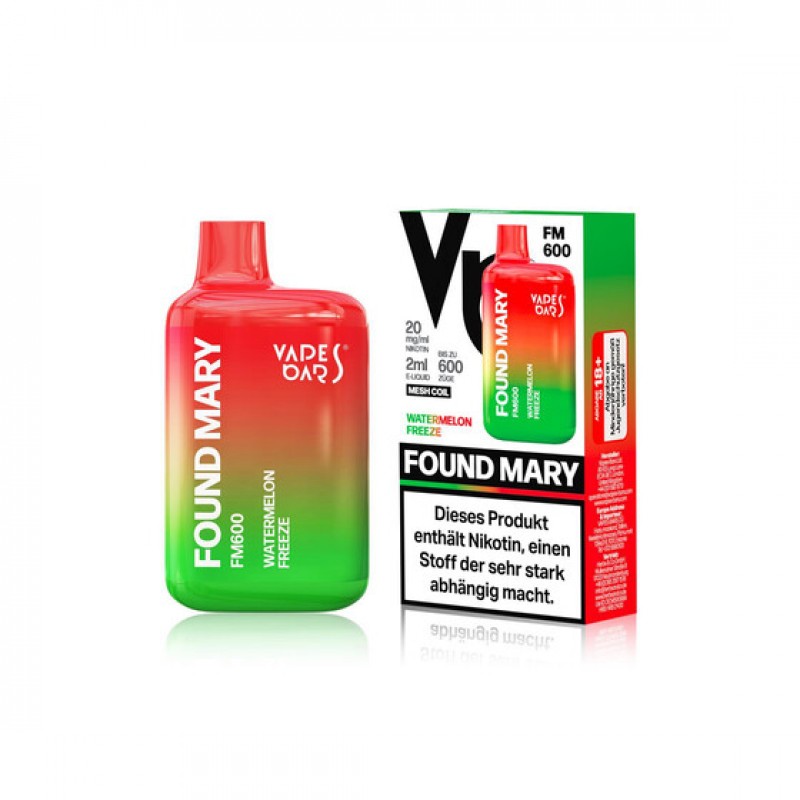 Vapes Bars Found Mary FM600 - Watermelon Freeze 20...