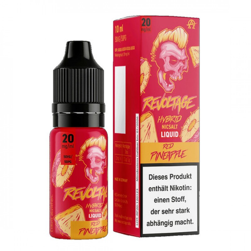 Revoltage Liquid 10ml Red Pineapple 20mg