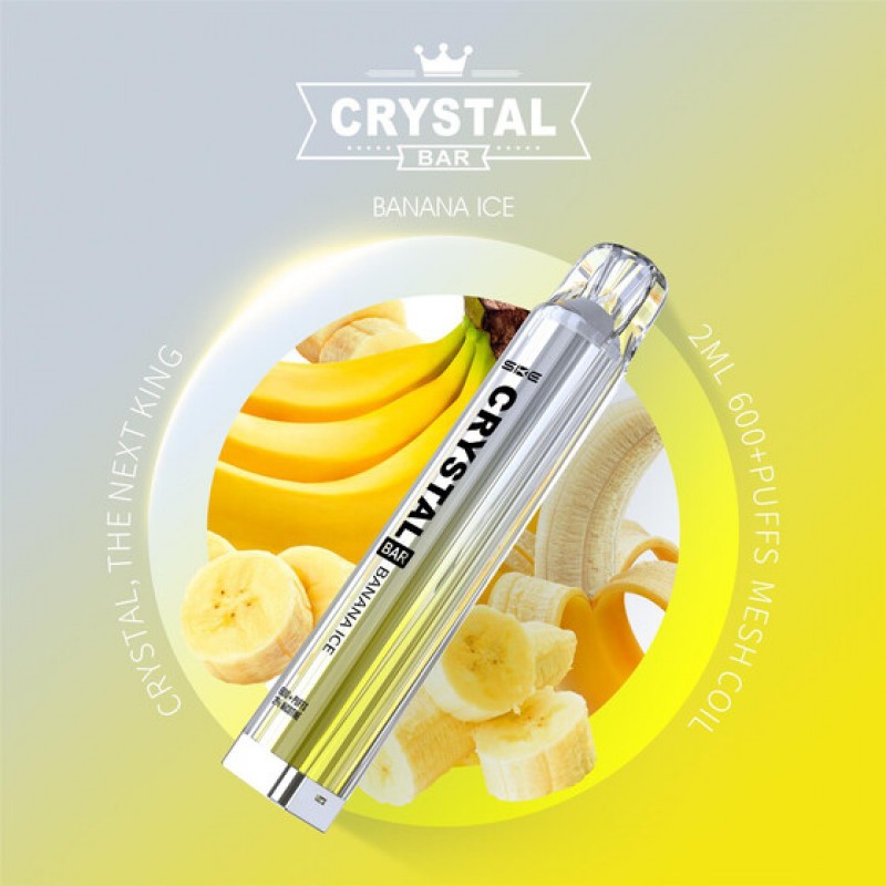 SKE Crystal Bar 600 - 2% NIK Banana Ice