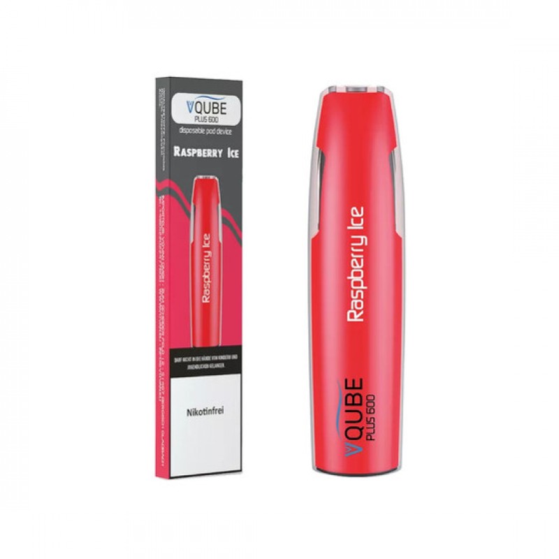 VQB Plus 600 - Raspberry Ice 0mg/ml